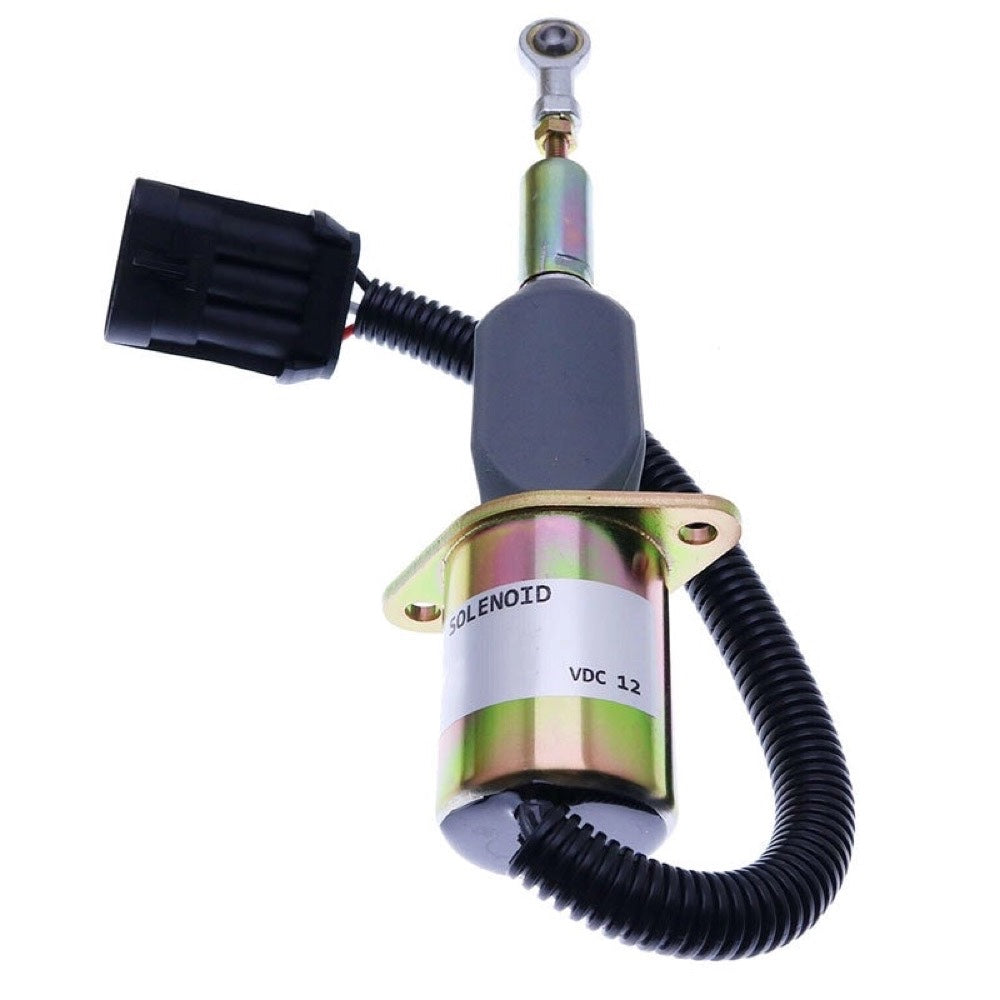 Shut Off Solenoid 82850507 fits New Holland Tractor 8970 8670A TR87 8770A 1089 TR88 8870A 1095 8670 8970A 8770 8870